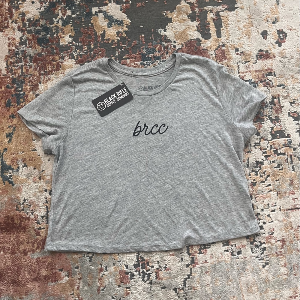 NWT Black Rifle Coffee cropped t shirt